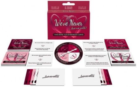 We Never... But We Will Couples Card Game