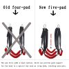 Upgraded Sex Swing Sex; Soft Seat Leg Pad Hanging Erotic Swing Sex Toys for Couples Flirt