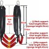 Upgraded Sex Swing Sex; Soft Seat Leg Pad Hanging Erotic Swing Sex Toys for Couples Flirt